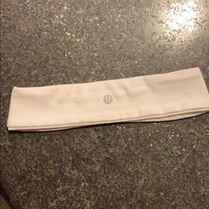 Lululemon white headband